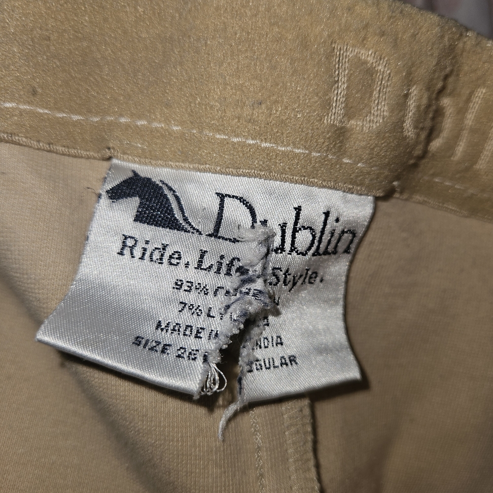 2 Pair Riding Breeches Size 28 And 26 Regular - Picture 6 of 16